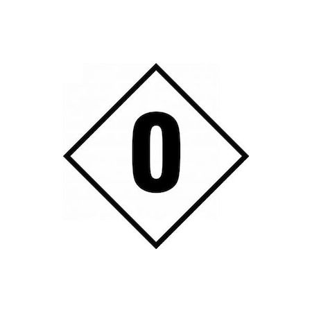 Accuform NFPA PLACARD INDIVIDUAL HAZARD NAP2110 NAP2110